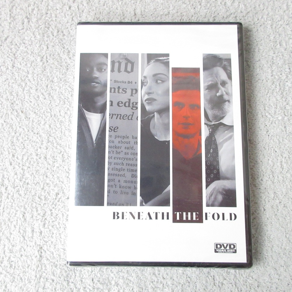 Beneath the Fold DVD Movie Drama Financial Crisis Media NEW Sealed